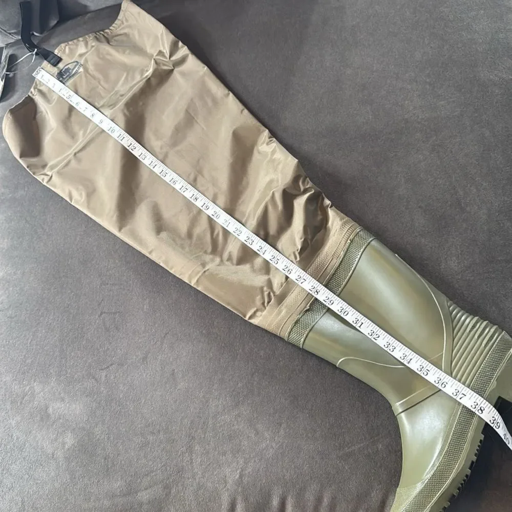 Hodgman PVC/Nylon Hip Wader with Cleated Sole Boot Size 8 NEW